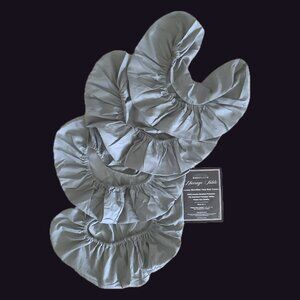 NEW 4-Pack Saloniture Grey Luxury Std Massage Table Microfiber